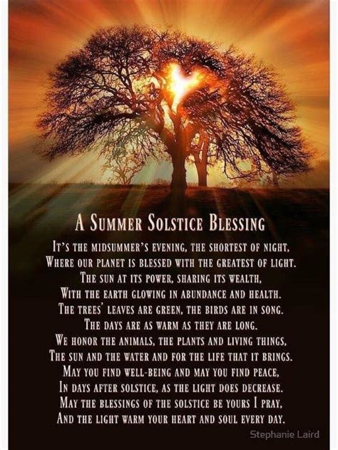 Summer solstice blessings 2023